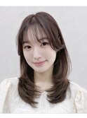 高難易度縮毛矯正　ロングレイヤー　春日井