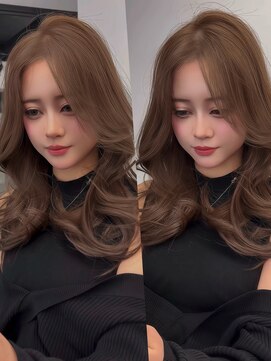 アルドーレヴェントホリエ(Ardore vento horie) ブリーチなしで作るハニーベージュ♪10代20代30代