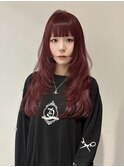 イメチェン/ピンクベージュ/アンブレラカラー/前髪/名古屋駅