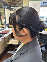 ヘッドショップパワープラス&nbsp;お宮参りヘアセット/ヘアアレンジ/お宮参り/前橋美容室