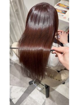 バランス 福山店(BALANCE.) 髪質改善トリートメント×ピンクブラウン
