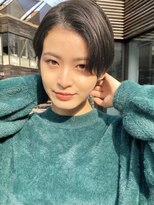 ロンド 表参道店(Lond)&nbsp;ハンサムショートウルフ/20代30代40代50代/顔周りカット