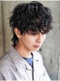 ニュアンスパーマ/フェザーパーマ/シャドーパーマ[メンズ/眉毛]