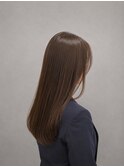 艶で魅せるナチュラルブラウンロング　20代