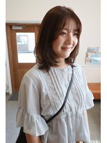 ササヘアー(33hair) ミディアムくびれレイヤー