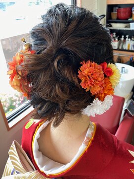 浜田美容室 [HAMADA]ハレの日#成人式