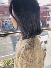 色落ちも綺麗なカラーに♪