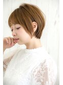 【オレンジクラッカー】愛され丸み小顔ショート