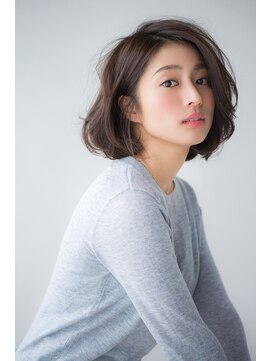 ラフ フロム ガーデン(Laf from GARDEN) 加藤貴大40代から人気の大人に似合う小顔ひし形レイヤーボブヘア