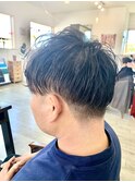 【orange大分】メンズパーマツーブロックマッシュ