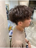 【YUKI】ショート×パーマ×センターパート