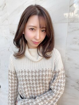 オーロ(ORO) 大人可愛いシールエクステでイメチェンラベンダーカラー