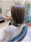 外ハネ切りっぱなしロブ