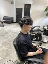 ボルド(MEN'S HAIR SALON BORDO) 強めスパイラルパーマ