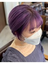 メル(Mel)&nbsp;☆Mel発☆キャラデコバイオレット☆ショートボブ☆お洒落☆