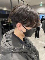 アンダーバーホワイト(_WHITE)&nbsp;ナチュラルセンターパート