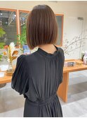 艶々ストレートボブ