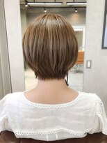 ヘアデザイン アネーロ(hair design anello) 丸み　ショート