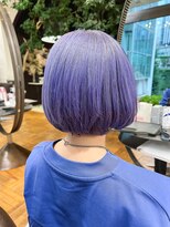 オブヘアーギンザ(Of HAIR GINZA)&nbsp;透明感ラベンダーカラー×ボブスタイル