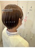 チャコールカラー☆ショートヘア☆