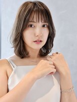 ハーバーズ バイ エムスラッシュ 鎌倉由比ヶ浜(Harbors by M.SLASH)&nbsp;グレージュアッシュ/インナーカラー/透け感/ボブディ/鎌倉