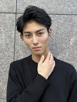 イヴォークトーキョーオーサカ(EVOKE TOKYO osaka)&nbsp;リバースパーマ マッシュ オールバック