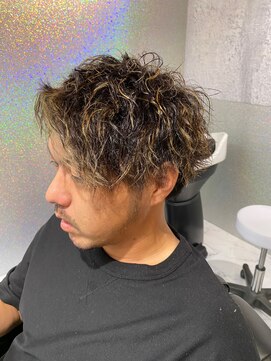 リルーア(RIRUA) メッシュ×ツイストパーマ