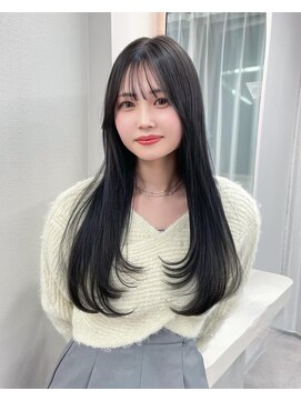 リッカ(LICCA) 【LICCA 伊崎優李】韓国ヘア/レイヤーカット/前髪/姫カット