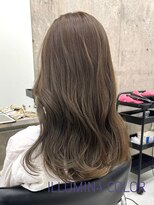 リアンヘアデザイン(Lian hair design) ブリーチなしでつくる透明感イルミナカラー/ベージュ/艶髪