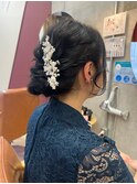 ☆結婚式お呼ばれヘアアレンジ/ゆるふわアレンジ☆
