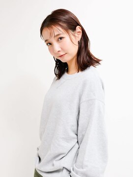 オンク 新宿(onk) ミディアムヘア/ショコラベージュ/ボブルフ/新宿駅