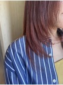 レイヤー×オレンジグラデーション