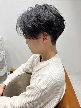 ネイロ 錦糸町(NeiRo) アッシュブラックカルマパーマベリーショートダークアッシュ