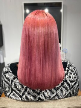 シークレット サロン カノア(secret salon Kanoa) 男性ウケ抜群、ピンクカラーでモテヘアーに♪