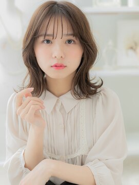 モッズヘア 越谷(mod's hair) イヤリングカラー小顔ひし形レイヤーカットc5越谷20代30代40代