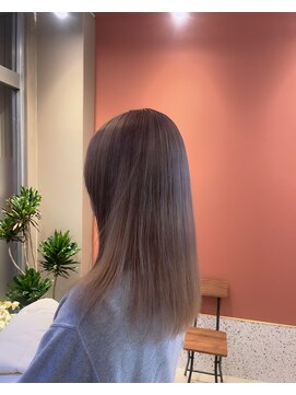 テーラヘアー 岩槻店(TELA HAIR) ミルクティーカラー
