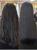 髪質改善ストレート