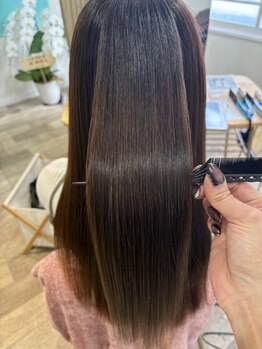 リジーヘアー(Lijy Hair)の写真/【北24条駅徒歩1分:】ハリウッドトリートメント取り扱いあり◎自分史上最高のツヤ髪へ♪