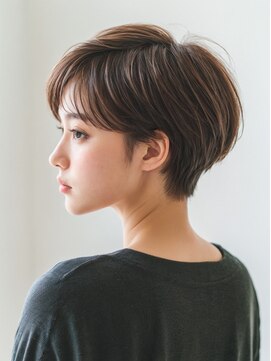 クラン 横浜(Clanc) くびれヘア ハイライトカラー アプリコットオレンジ 夏