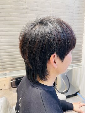 イメージア 町田店(IMAGE A) 襟足残し気味ナチュラルカット@20代30代40代50代