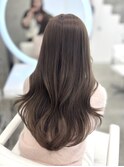 明るめミルキーベージュ＊ブリーチなしダブルカラー