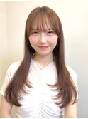 レイヤーカットミディアムレイヤー顔周りレイヤーロングレイヤー