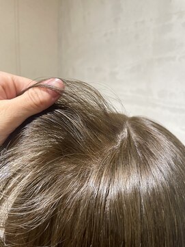 ティーズピーク(ty s peak) 【w color】 ブリーチなしダブルカラー × オリーブベージュ