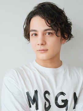 アトレ 福岡大名店(attrait) ニュアンスパーマ センターパート 福岡 大名20代30代40代50代