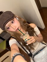 ロテ 名古屋 名駅店(Lote.)&nbsp;くびれヘア/アプリコットオレンジ/夏のヘアアレンジ/名古屋