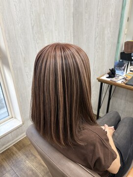 テーラヘアー 木更津本店(TELA HAIR) ミディアム顔周りレイヤー