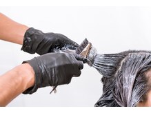 ◆潤い×艶＝髪質改善カラー◆ 頭皮・毛髪に優しいカラー剤で綺麗髪にカラーリング