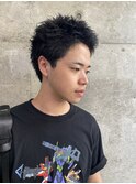 メンズパーマフェードバーバーツイスト理容室カット