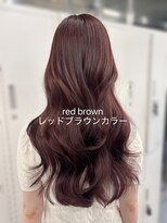 アリュウル 表参道 青山(Allure) レッドブラウン×レイヤーカット◎ 佐藤
