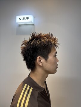 ヌープヘアーアイス(NUUP.hair ici) スパイキーショート/メンズカット/メンズショート/パンパーマ